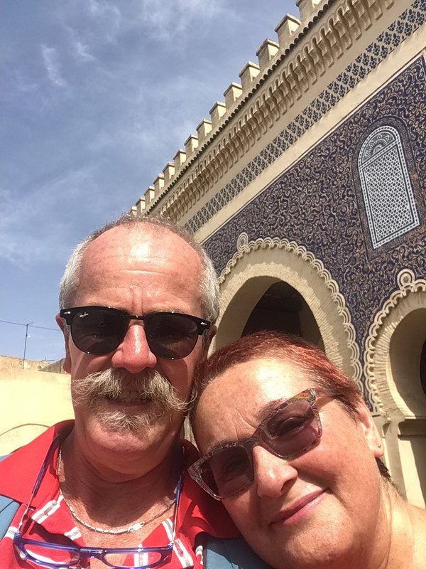 Us and the The Blue Gate, Bab Boujloud.