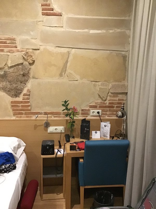 Finally in Córdoba, Spain. Our room.