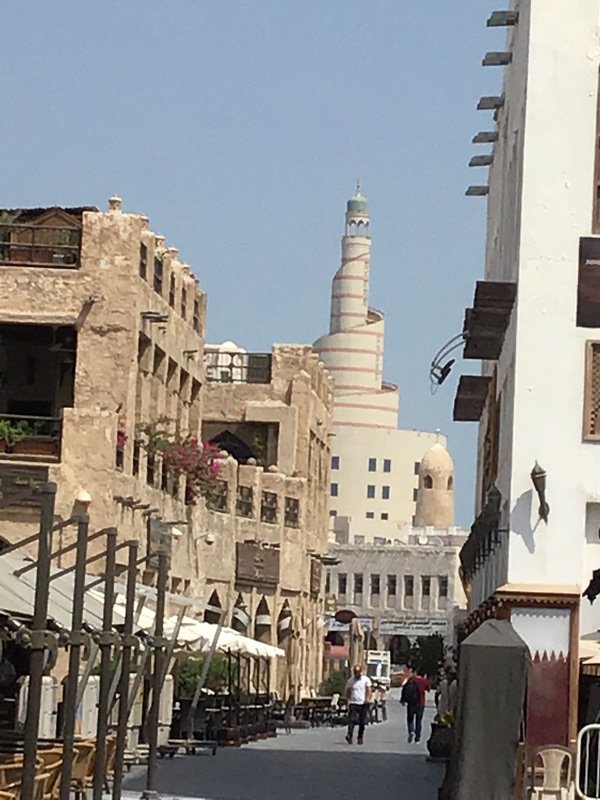 Then myself and 2 others walk the streets of Souk Waqif.