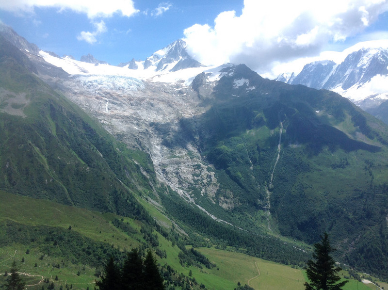 Mt Blanc, always a 'wow'.