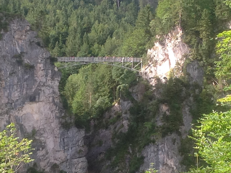 The bridge. From Neuschwanstein.
