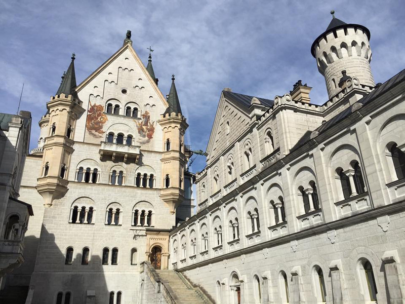 Neuschwanstein, it really is a fairytale castle.