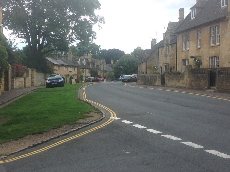 Chipping Campden. Around the corner from our B'nB.