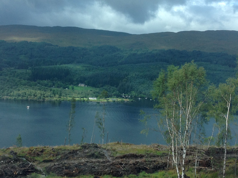 Up and around Loch Ness.