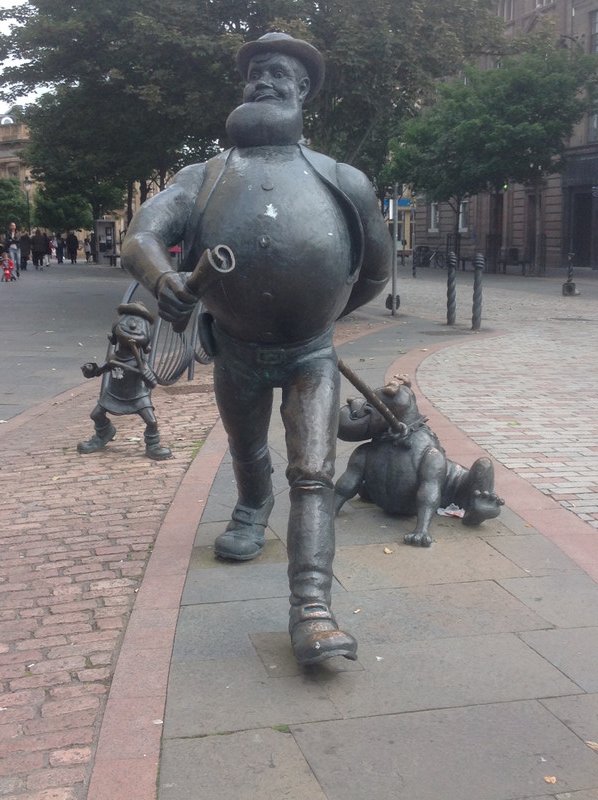 Desperate Dan (local icon but I can't find the storyline).