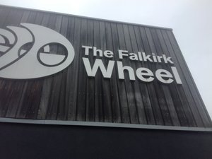 The Falkirk Wheel.