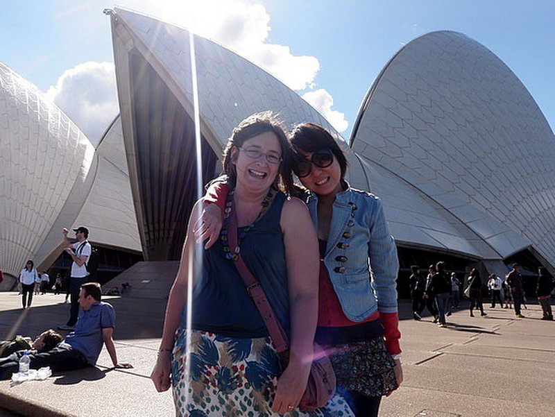 With Lanni at Opera house