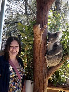 me and koala