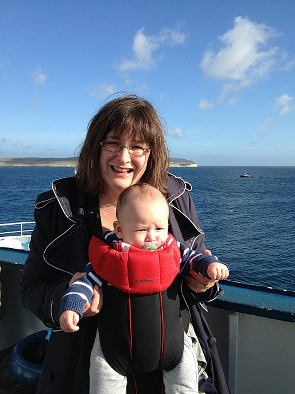 Isaac&#39;s first boat trip!