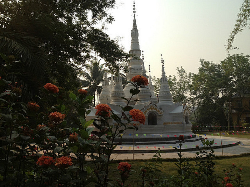White pagoda