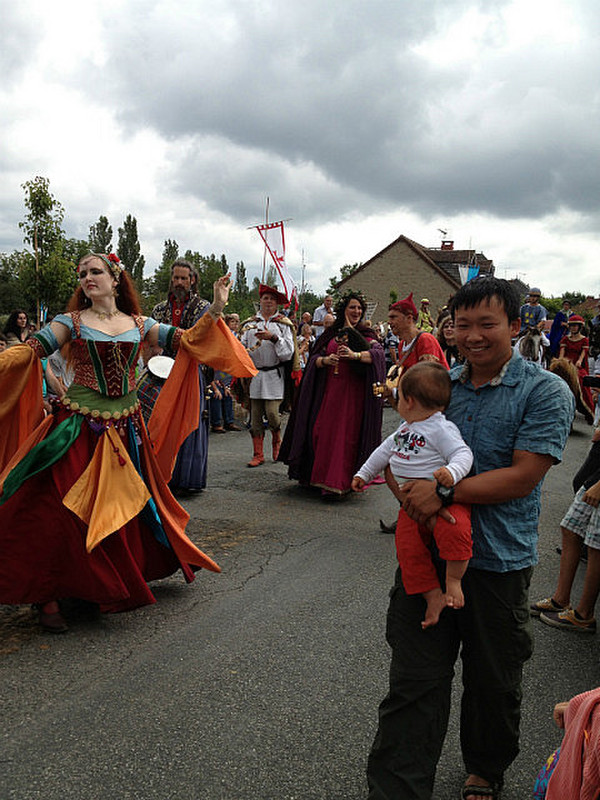 Medieval parade