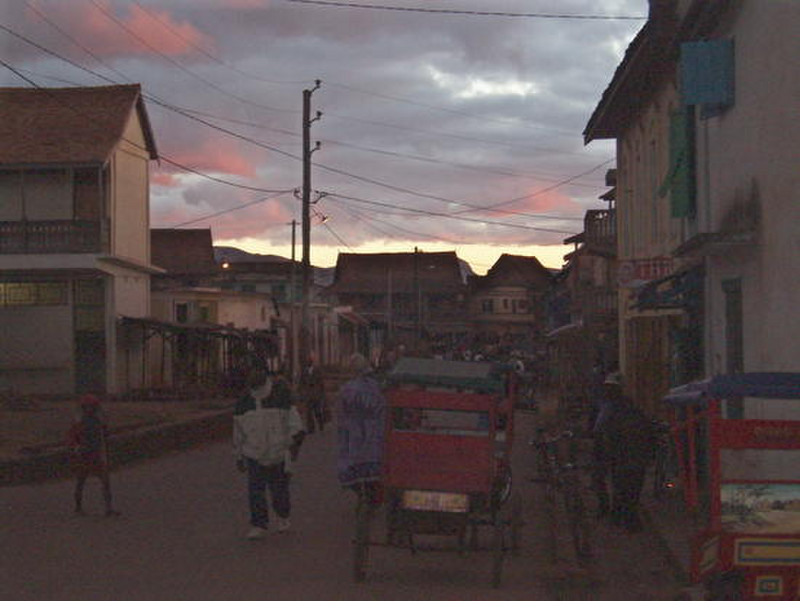 Sunset in Amalavao