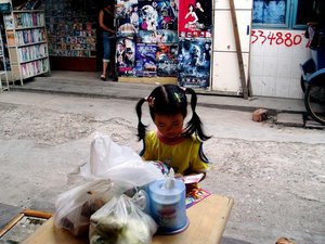 Child on Hongya Street