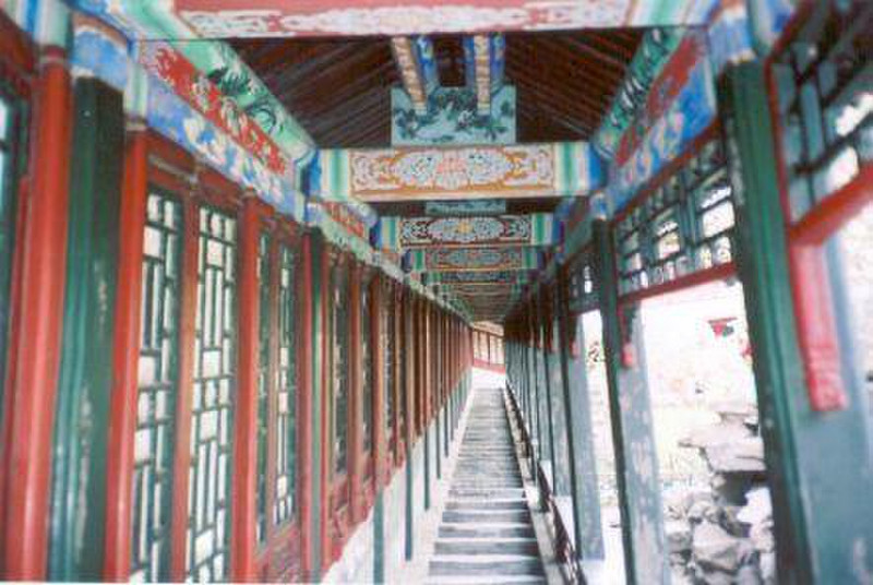 Corridor in Beihai Park