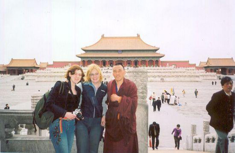Monk at Forbidden City
