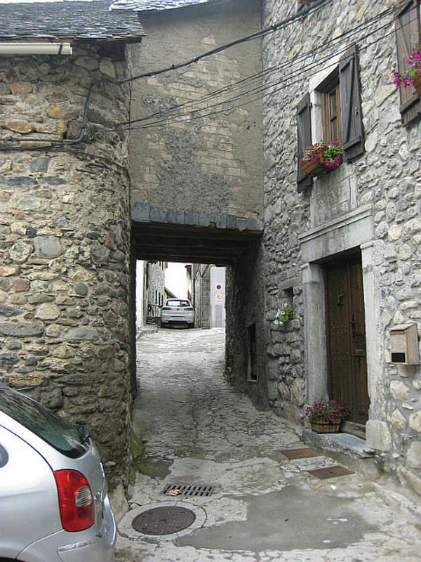 Village courtyard