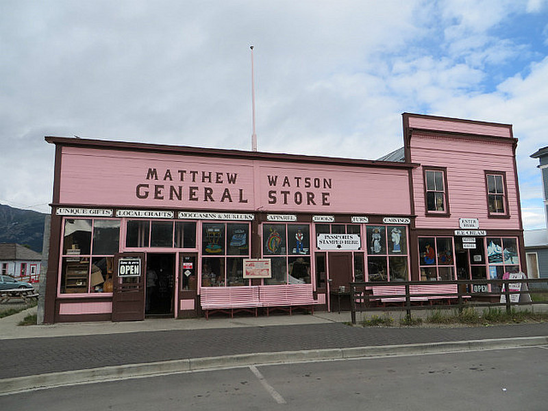 The oldest general store in the Yukon