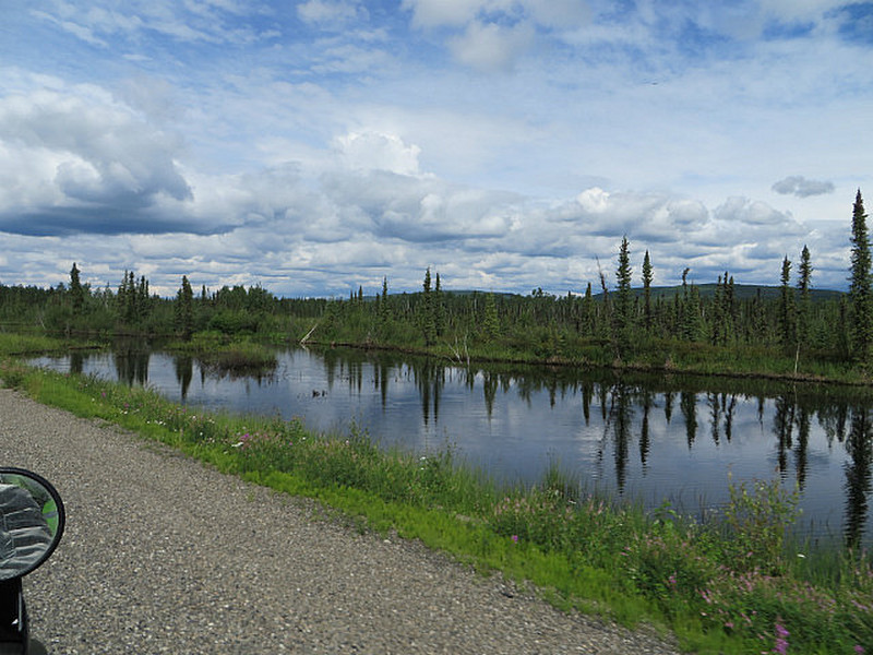 Klondike River near Dawson City