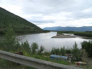 Yukon River outside Carmacks