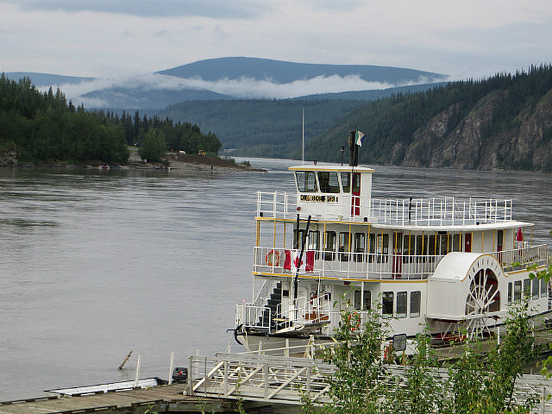 Riverboat along the Yukon
