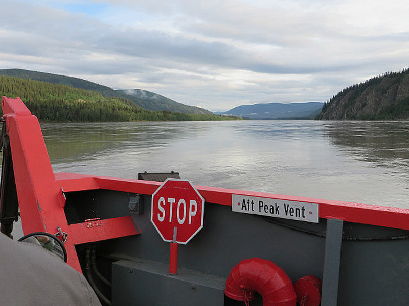 Yukon Ferry crossing
