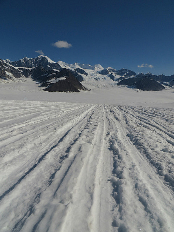 Glacier runway