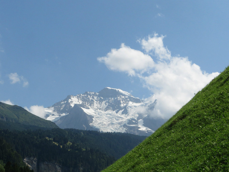 The top of Jungfrau