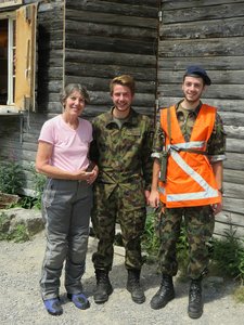 Our Swiss Army helpers