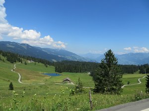 Theview from Glaubenbielen Pass