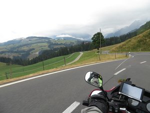 Down from Schallenberg Pass