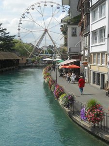 Down on the canals of Thun