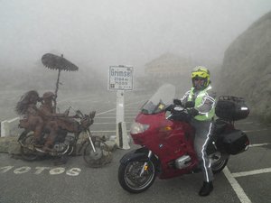 Heavy clouds at the top of Grimsel