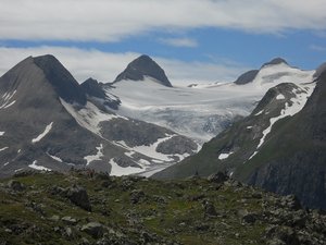 Glacier above Nufenenpass