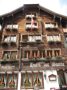 Old hotel on Gotthardstrasse