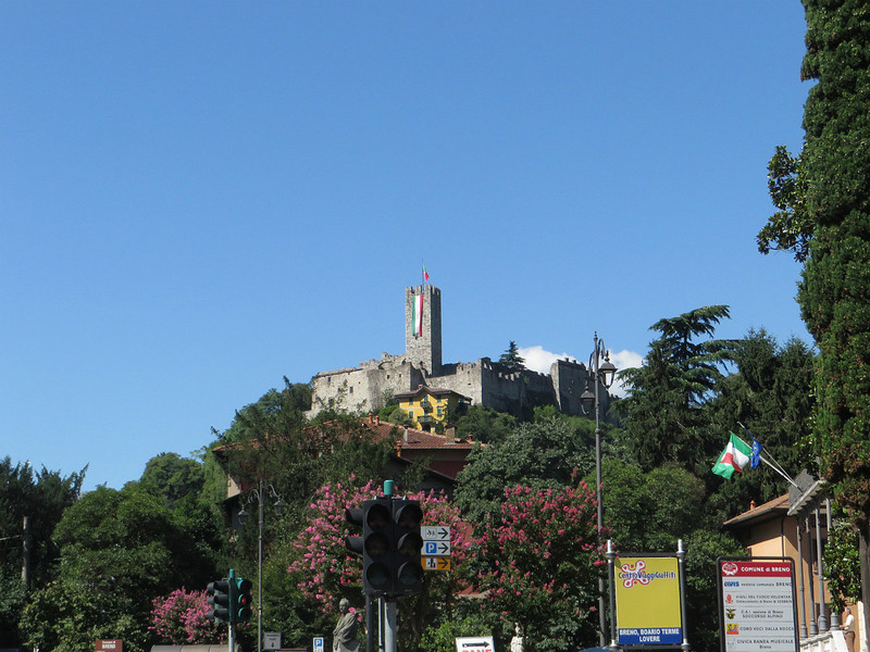 Castle above Brento