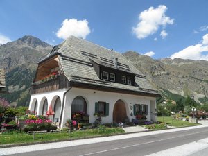 Charming architecture in Sils/Segl