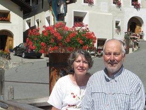 Our anniversary in Tarasp