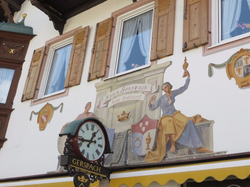 Clock shop fresco