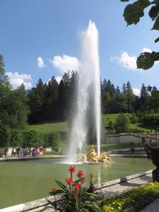 Linderhof fountain