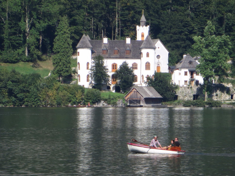 Castle across the lake