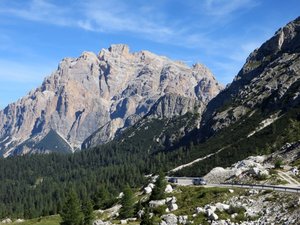 Massif west of Cortina
