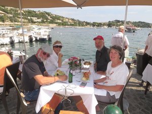 Lunch in Villefranche