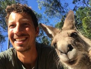 Kangaroo Selfie