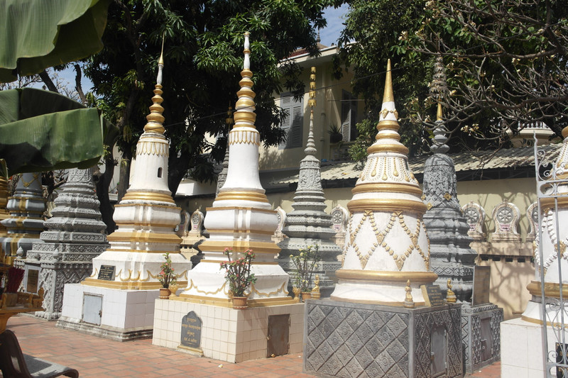 Some of the tombs at Soga Pagoda