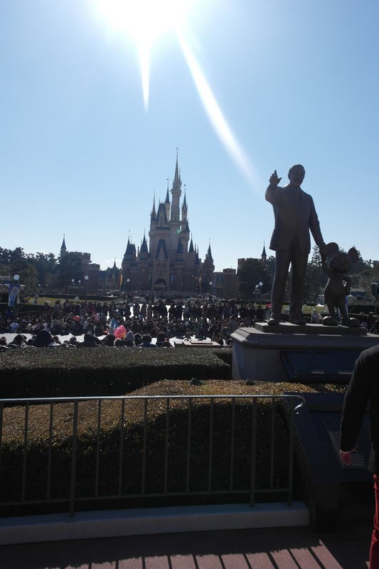 Cinderella Castle, Mickey Mouse and Walt Disney 