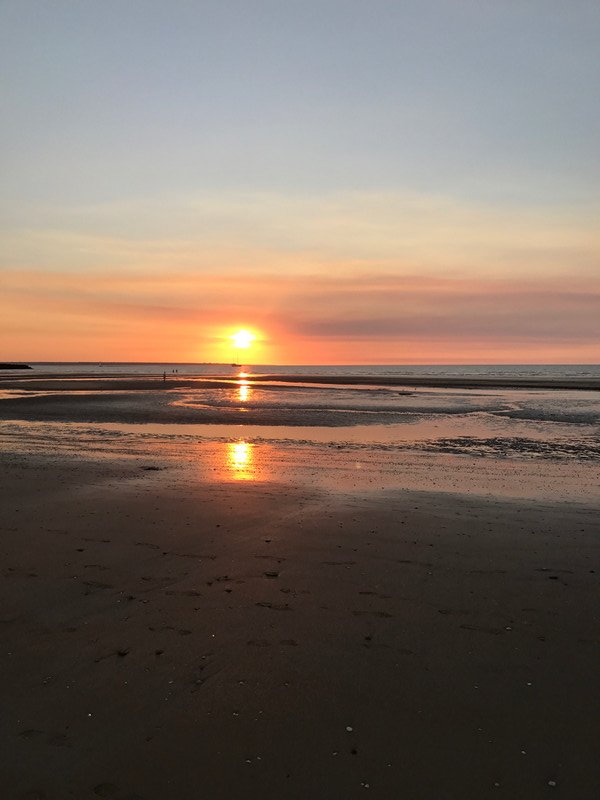 Sun set on Mindil Beach