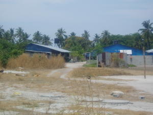 Housing for displaced people after the tsunami