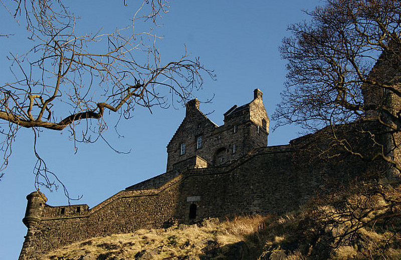 Parte posterior del castillo