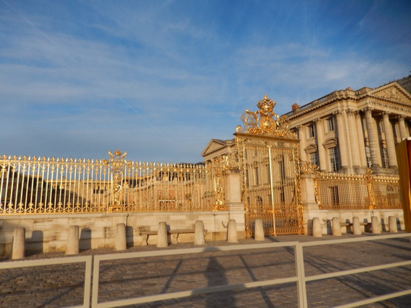 Entrada al Palacio de Versalles