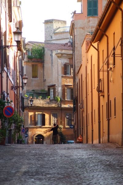 The streets of Rome